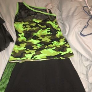 Camo dance outfit